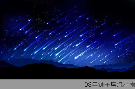 08年狮子座流星雨-第3张图片-滋味星座网