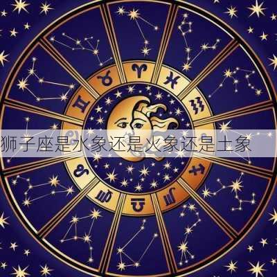 狮子座是水象还是火象还是土象-第3张图片-滋味星座网