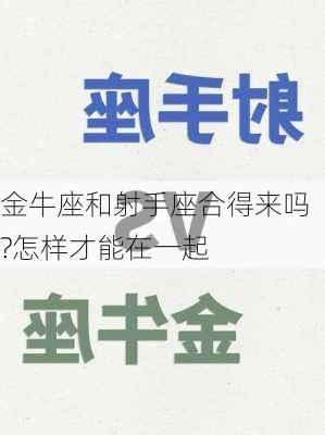 金牛座和射手座合得来吗?怎样才能在一起