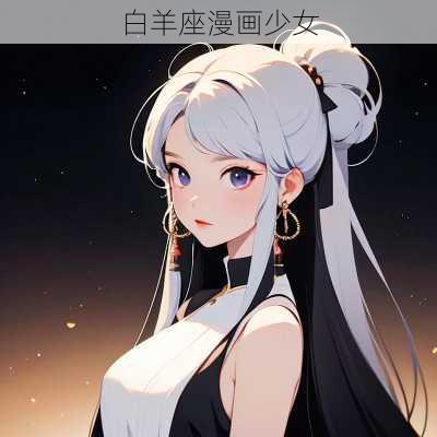 白羊座漫画少女-第2张图片-滋味星座网