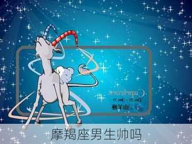 摩羯座男生帅吗-第3张图片-滋味星座网