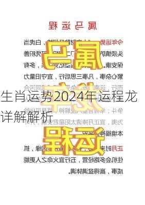 生肖运势2024年运程龙详解解析-第1张图片-滋味星座网