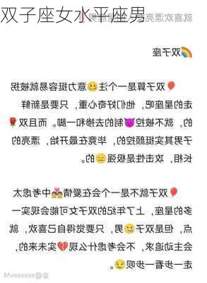 双子座女水平座男-第3张图片-滋味星座网