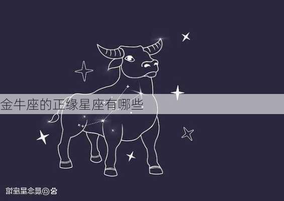 金牛座的正缘星座有哪些-第2张图片-滋味星座网