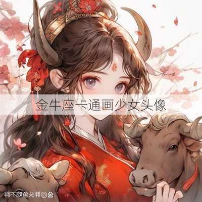 金牛座卡通画少女头像-第3张图片-滋味星座网