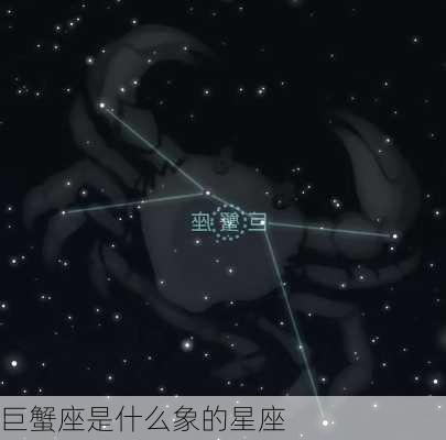 巨蟹座是什么象的星座-第3张图片-滋味星座网