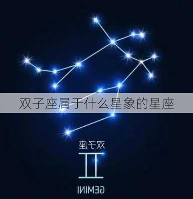 双子座属于什么星象的星座