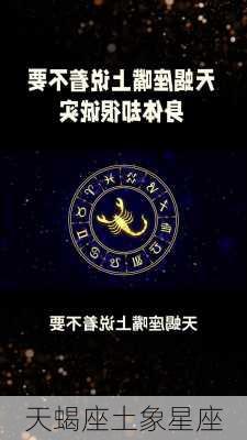 天蝎座土象星座-第2张图片-滋味星座网