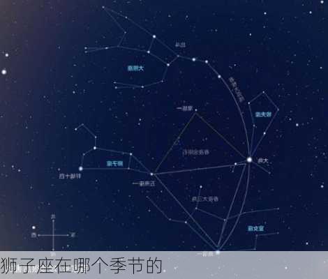 狮子座在哪个季节的-第2张图片-滋味星座网