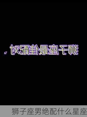 狮子座男绝配什么星座-第2张图片-滋味星座网