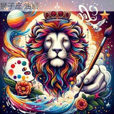 狮子座 油画-第3张图片-滋味星座网