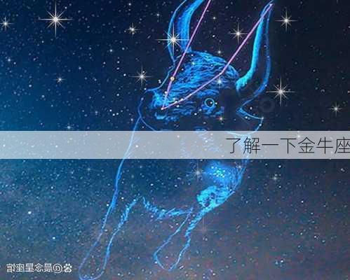 了解一下金牛座-第3张图片-滋味星座网