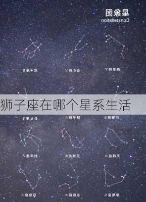 狮子座在哪个星系生活